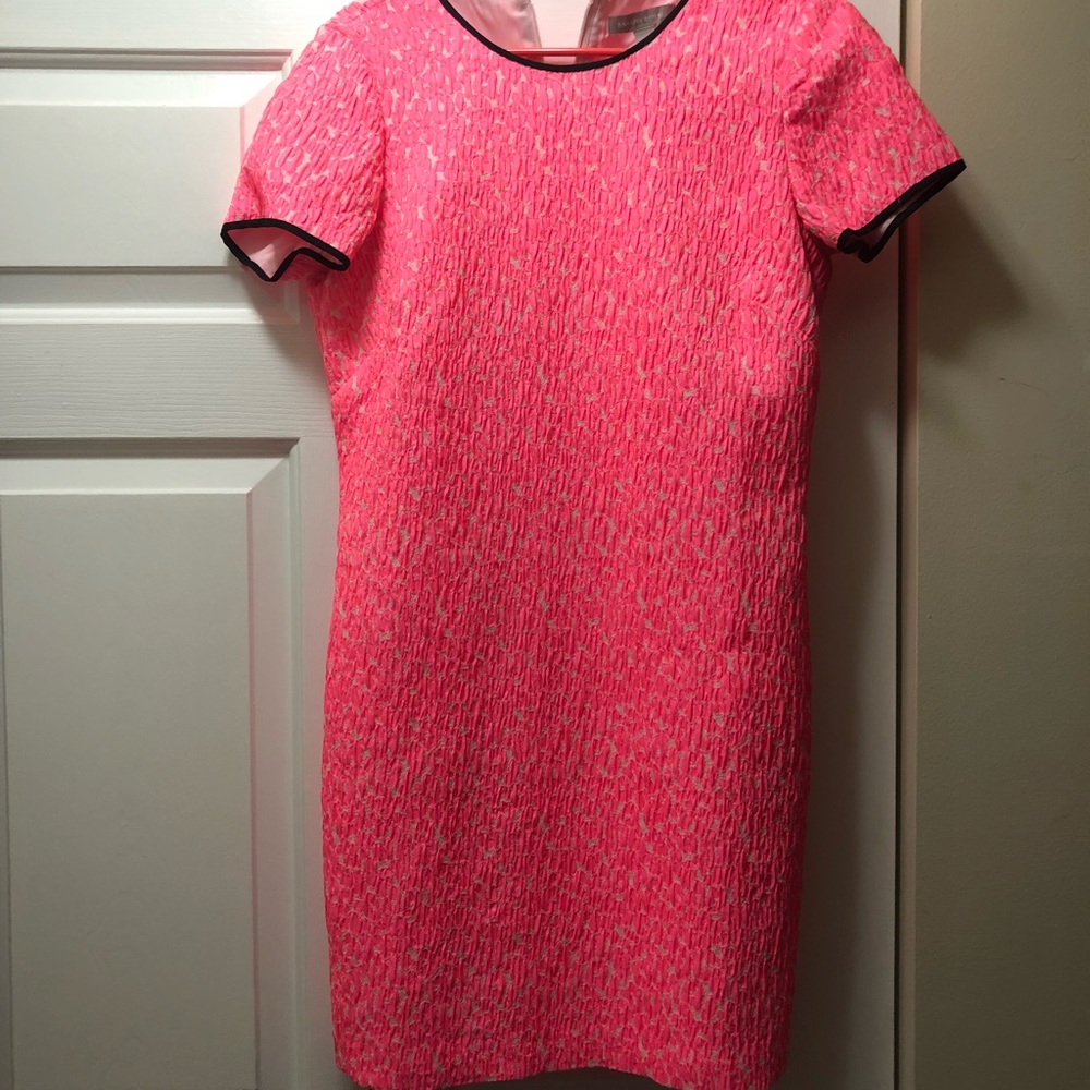 banana dress BRIGHT pink. Lots of compliments